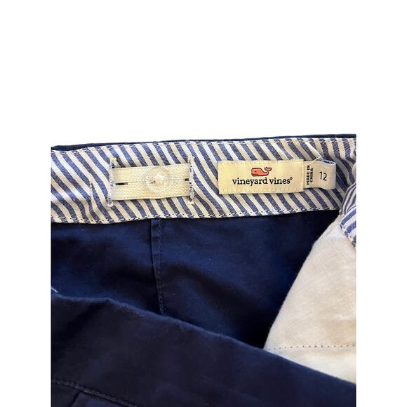 Navy Blue Girls Vineyard Vines Skirt - Picture 3 of 4